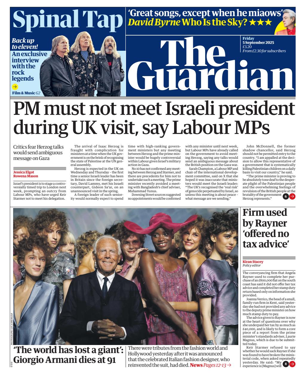 The Guardian Newspaper Preview Pages