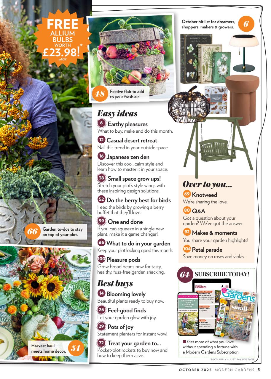 Modern Gardens Preview Pages