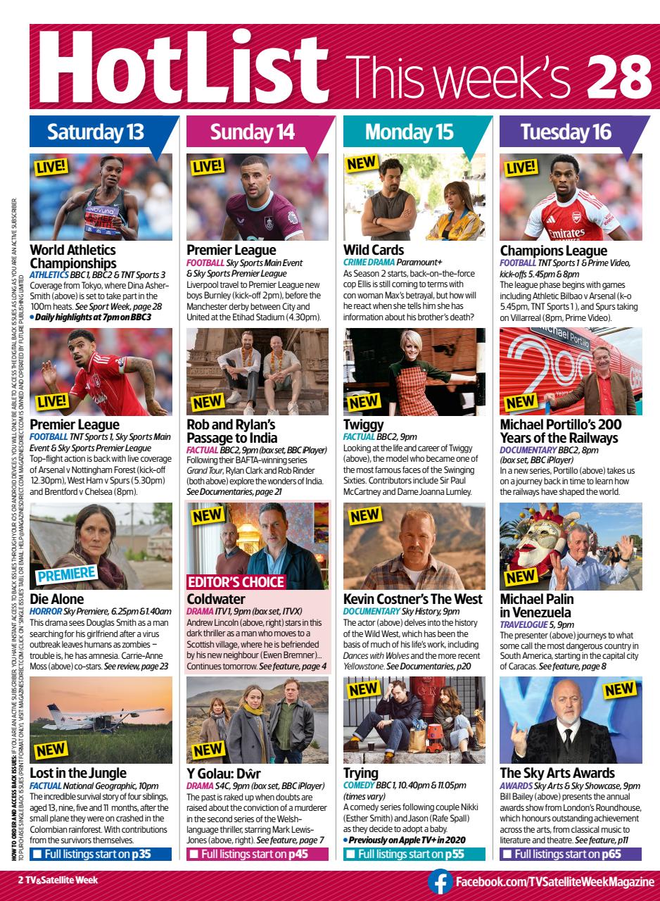TV & Satellite Week Preview Pages