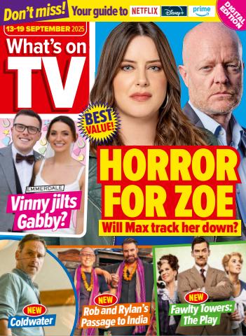 What's on TV issue 13 Sep 2025