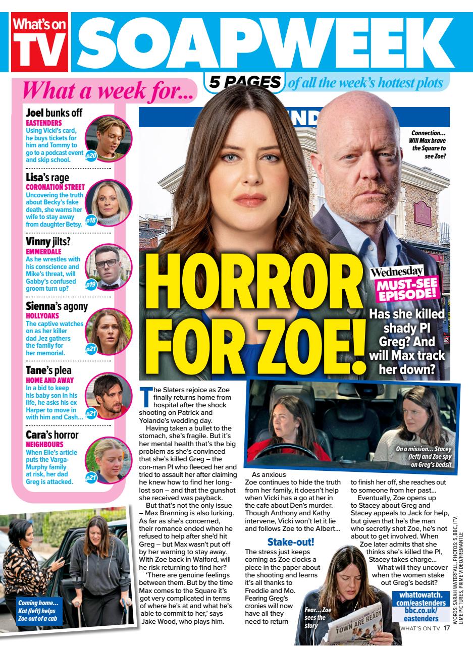 What's on TV Preview Pages