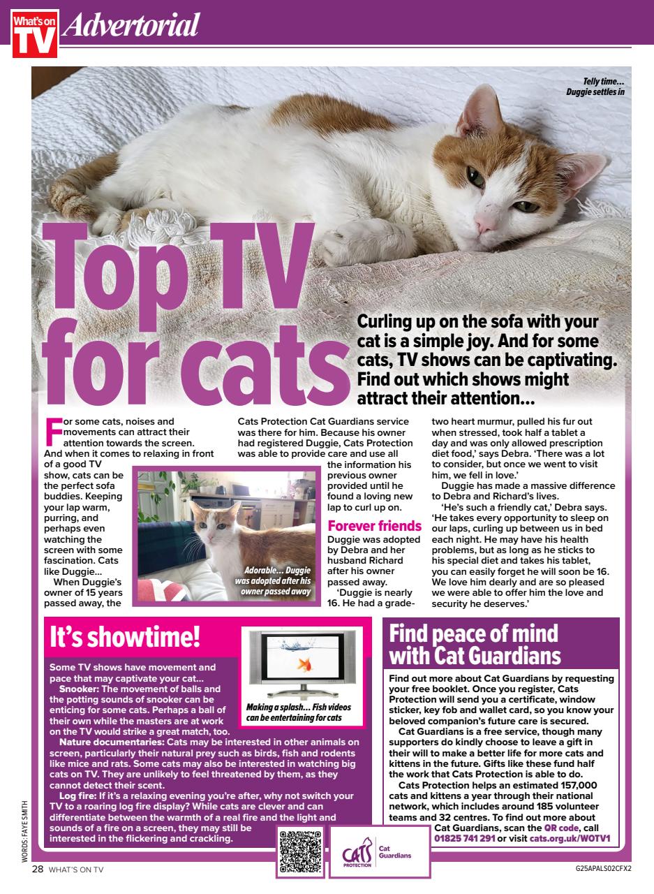 What's on TV Preview Pages