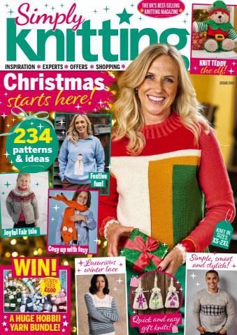 Simply Knitting issue November 2025