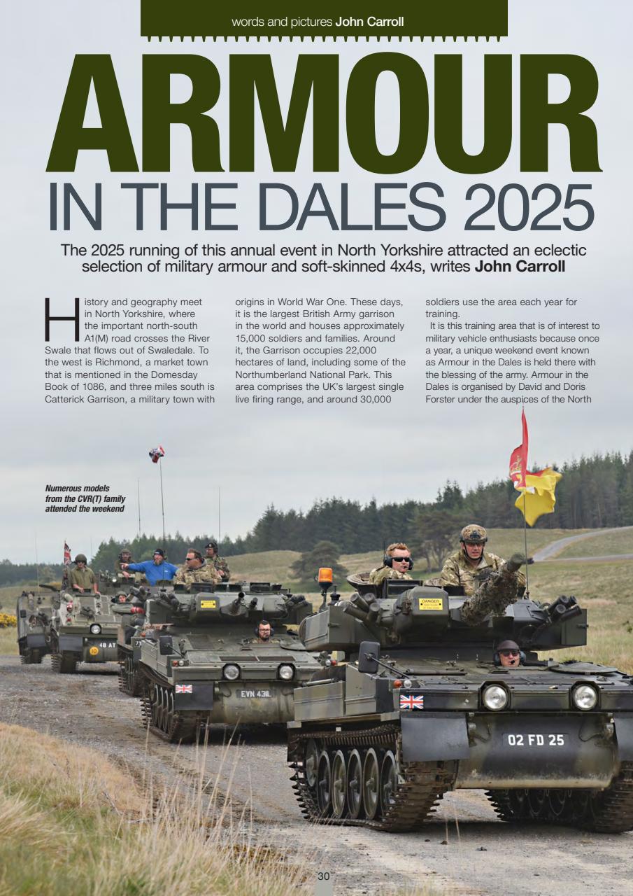 Classic Military Vehicle Preview Pages