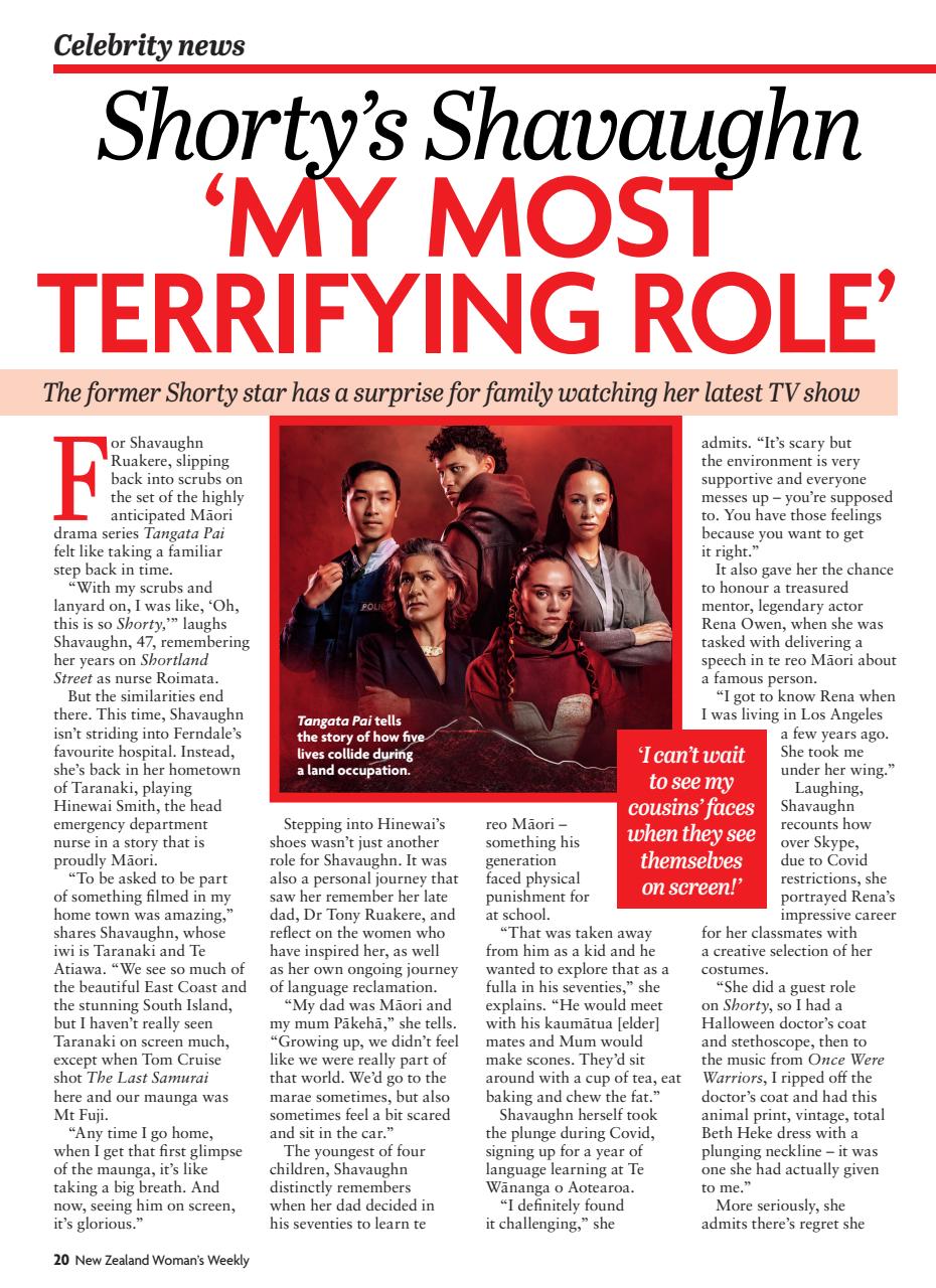 NZ Woman's Weekly Preview Pages