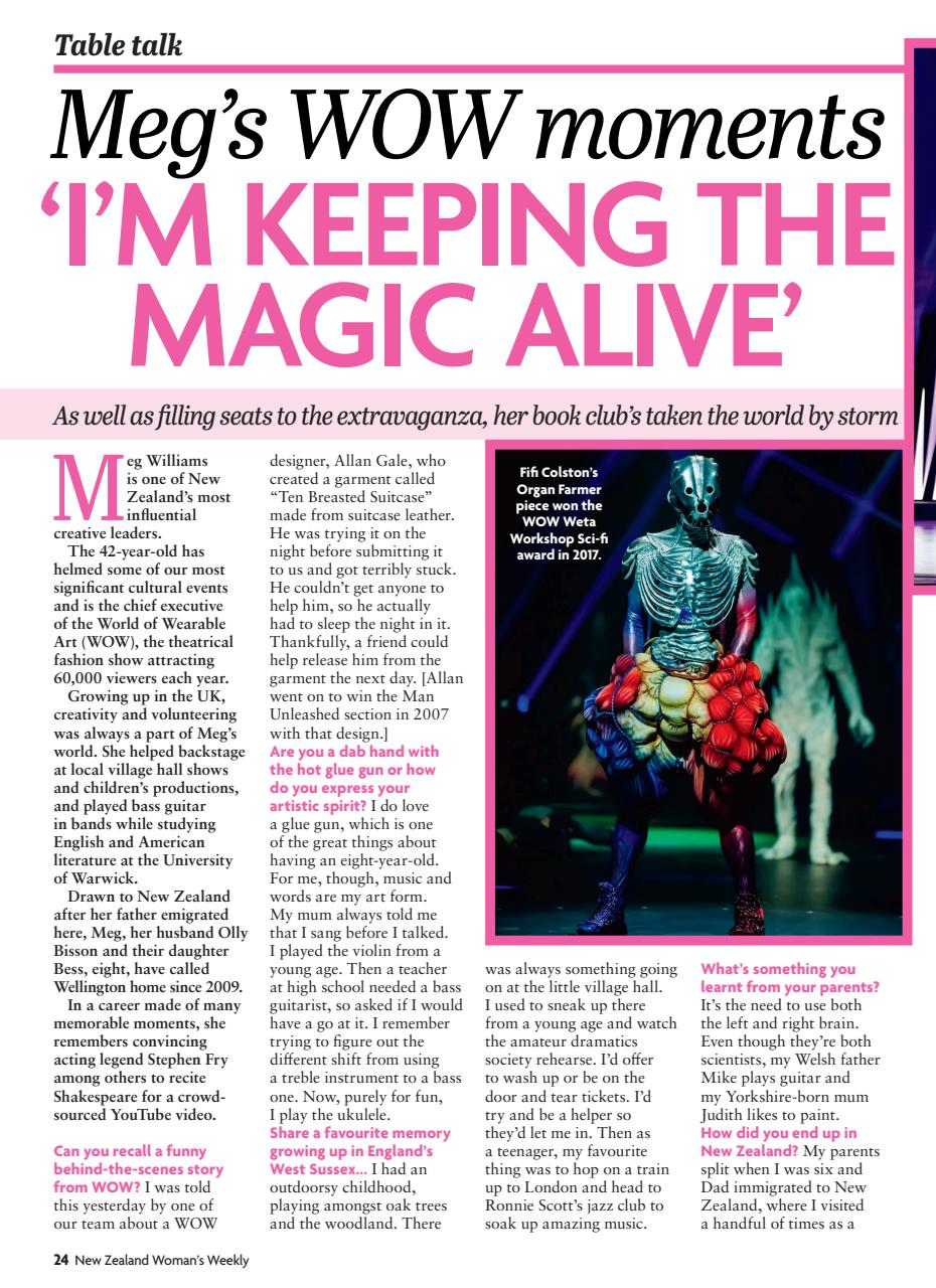 NZ Woman's Weekly Preview Pages