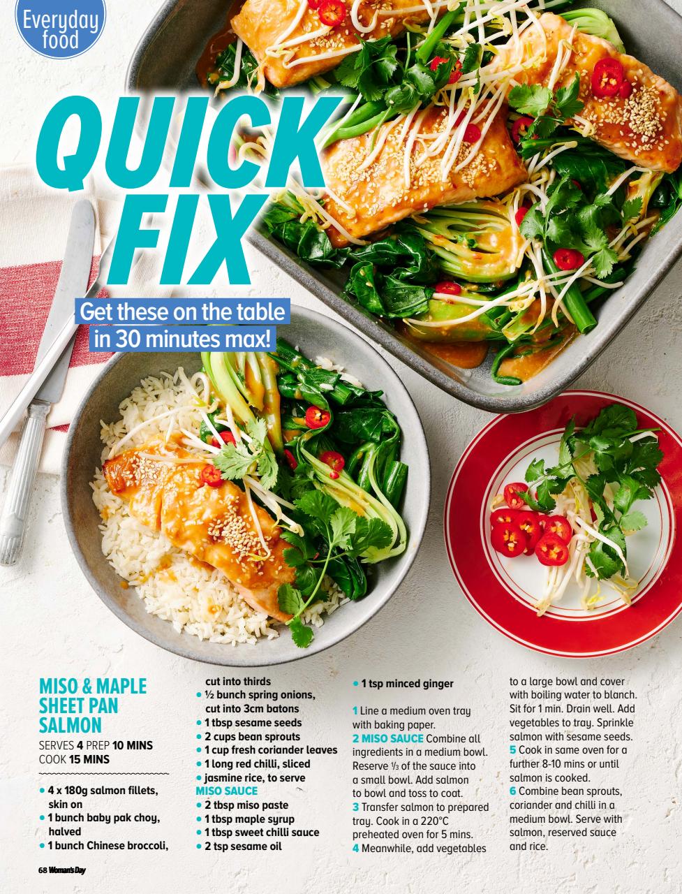 Woman's Day Australia Preview Pages