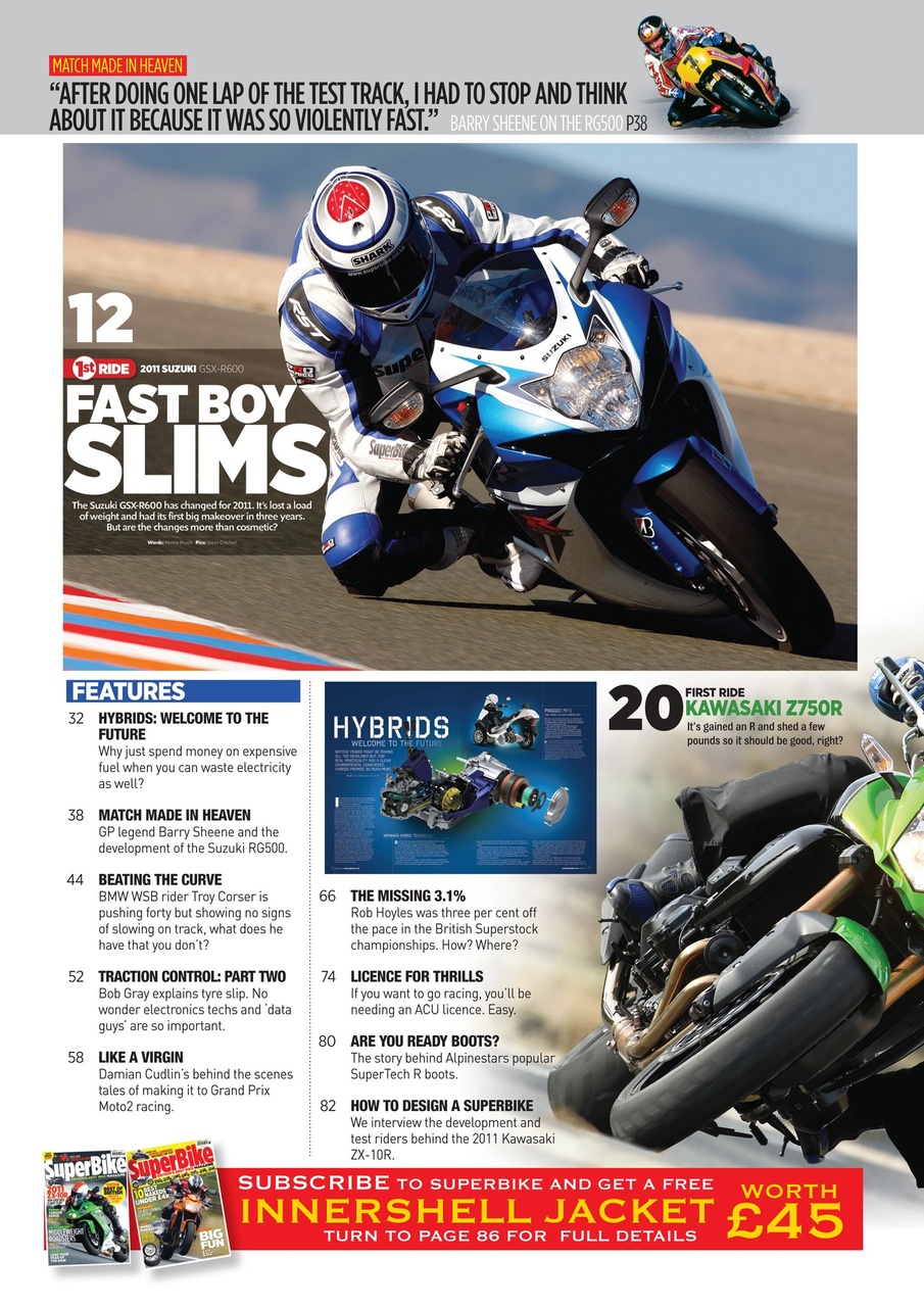 Superbike Magazine Preview Pages