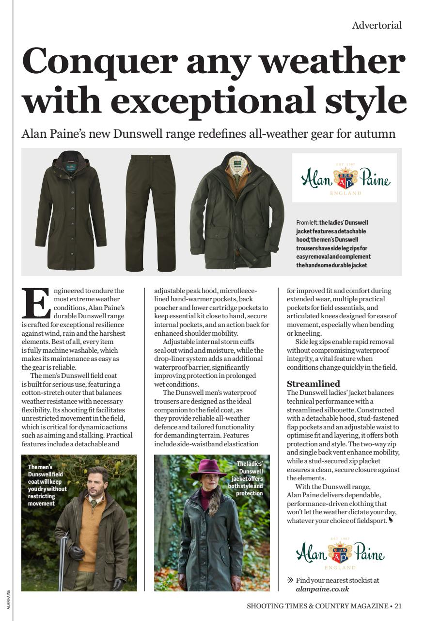 Shooting Times & Country Preview Pages