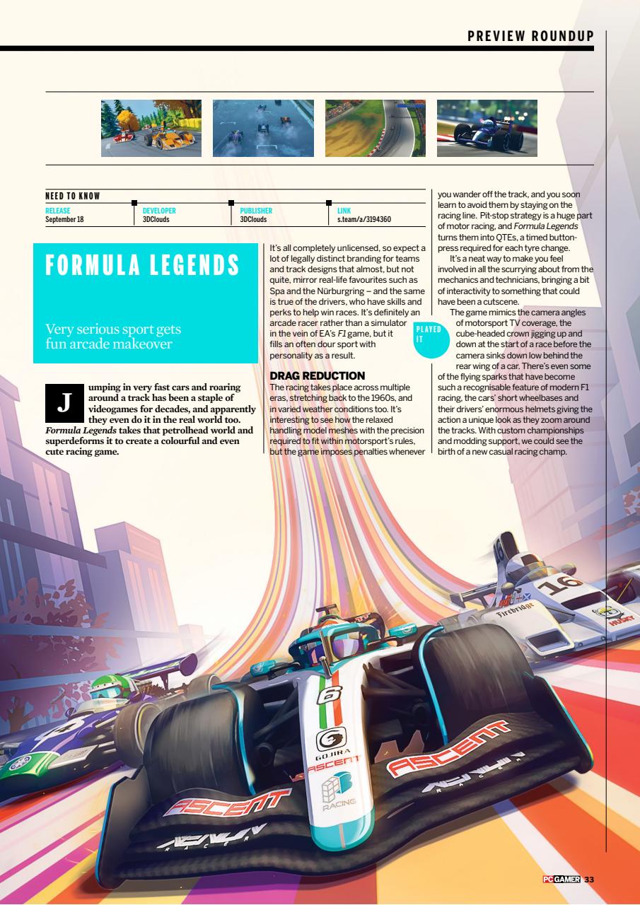 PC Gamer (UK Edition) Preview Pages