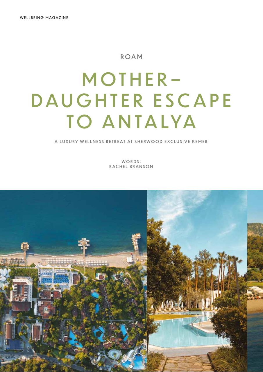 Wellbeing Magazine Preview Pages