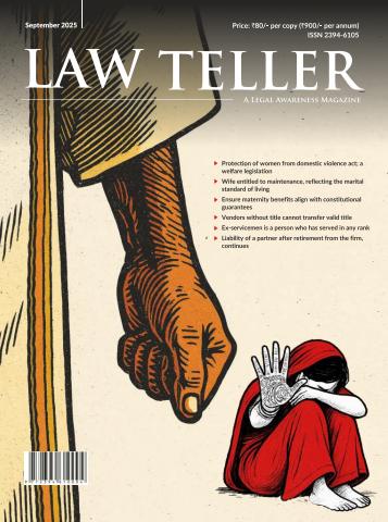 Lawteller – A Legal Awareness Magazine issue September 2025
