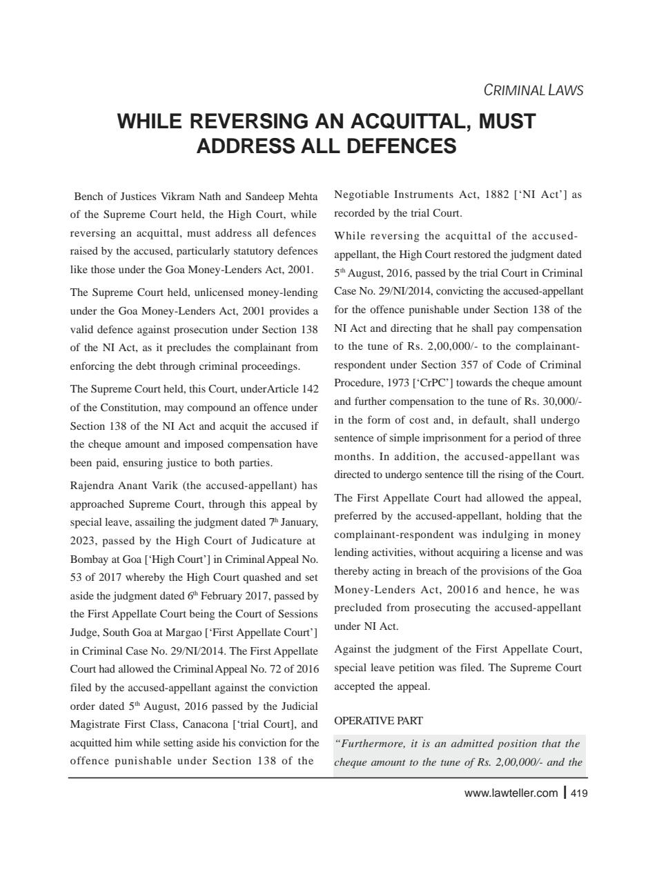 Lawteller – A Legal Awareness Magazine Preview Pages