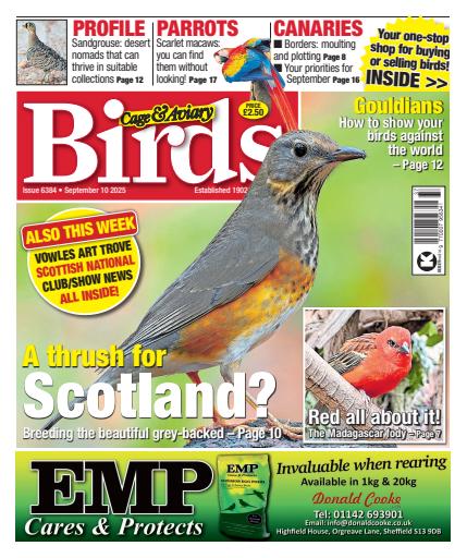 Cage & Aviary Birds issue 