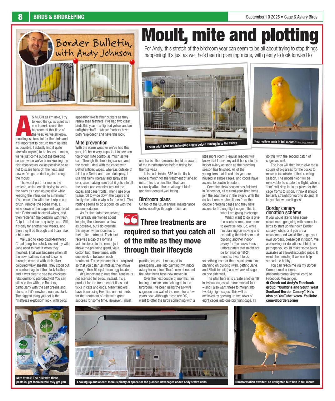 Cage & Aviary Birds Preview Pages