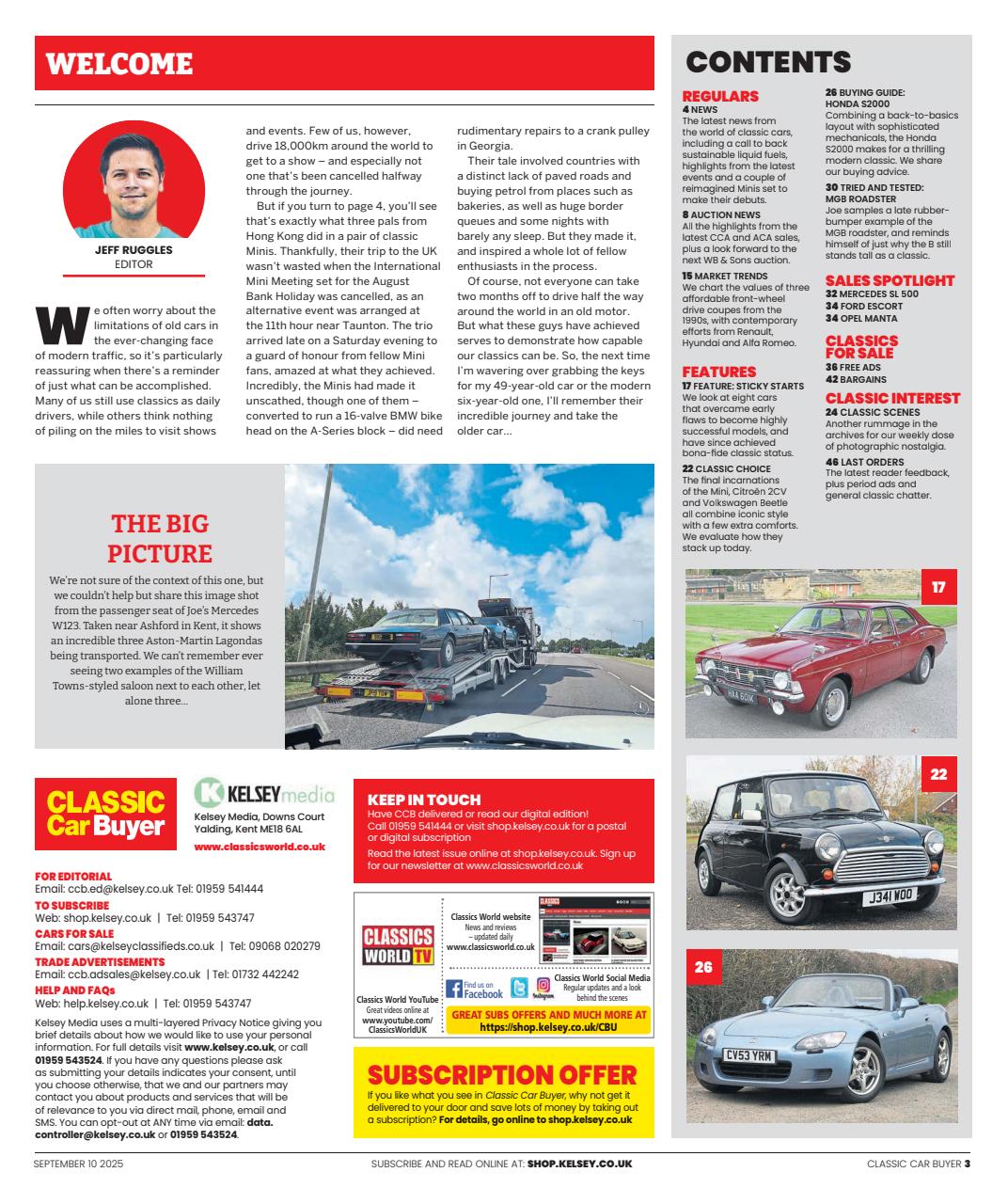 Classic Car Buyer Preview Pages