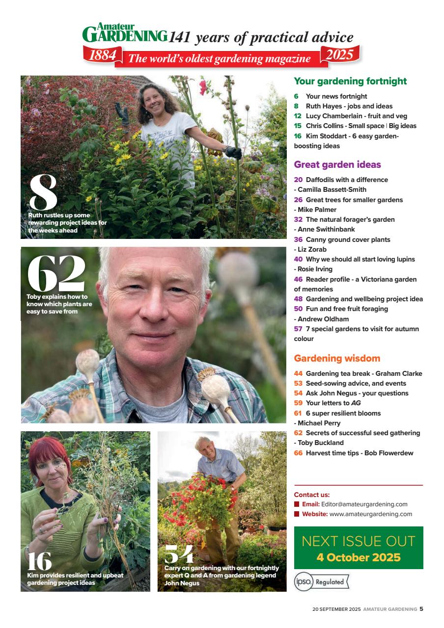 Amateur Gardening Preview Pages
