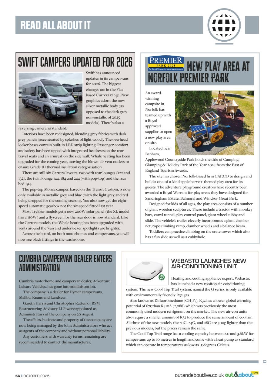 Campervan Preview Pages