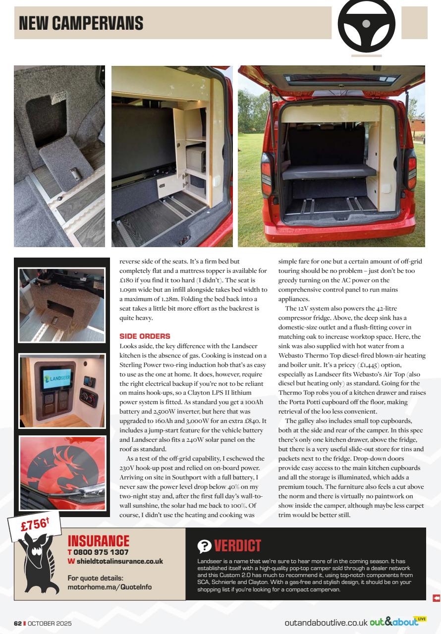 Campervan Preview Pages