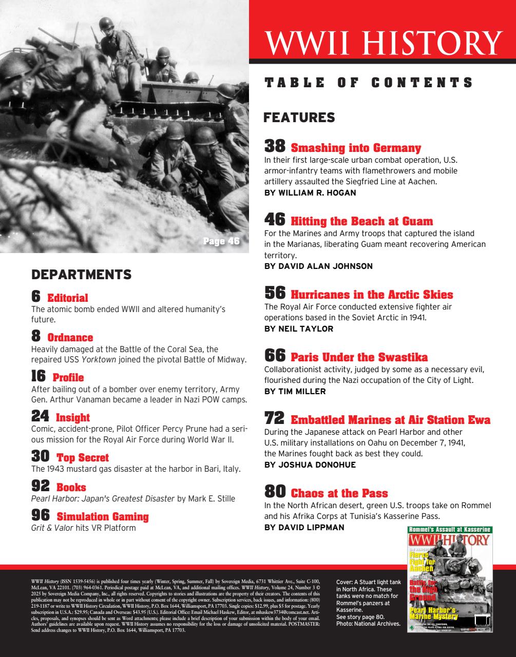 WW2 History Magazine Preview Pages