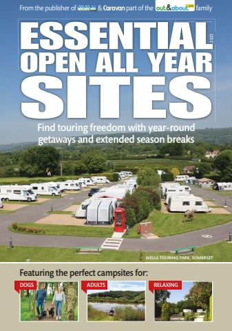 Camping issue Essential Open All Year Sites 2025
