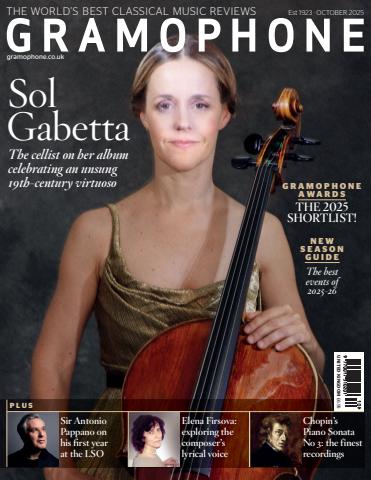 Gramophone issue October 2025