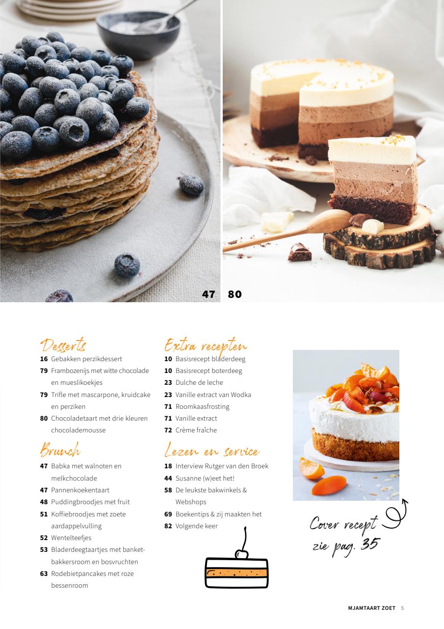 MjamTaart Zoet en Eten Preview Pages