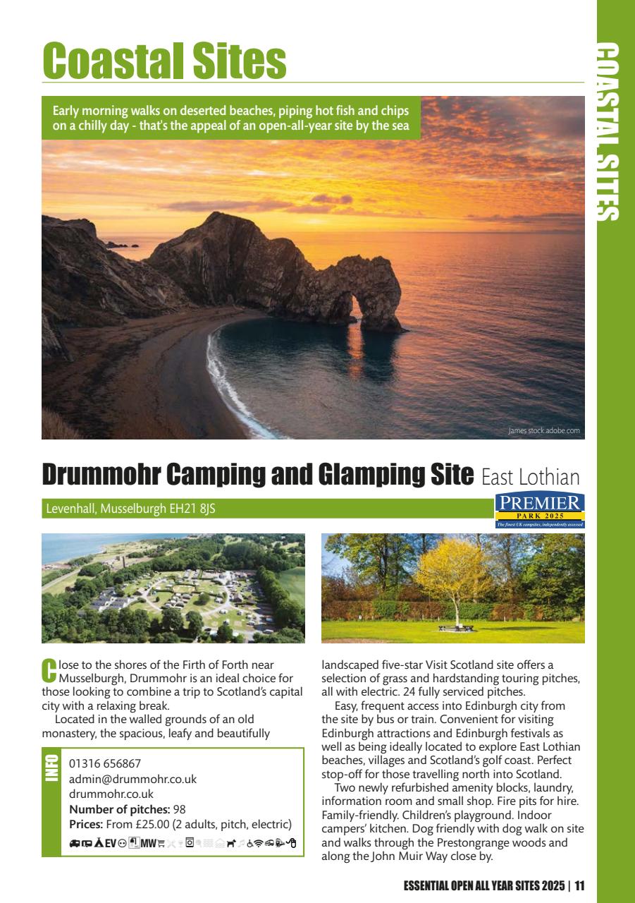 Campsite Finder Preview Pages