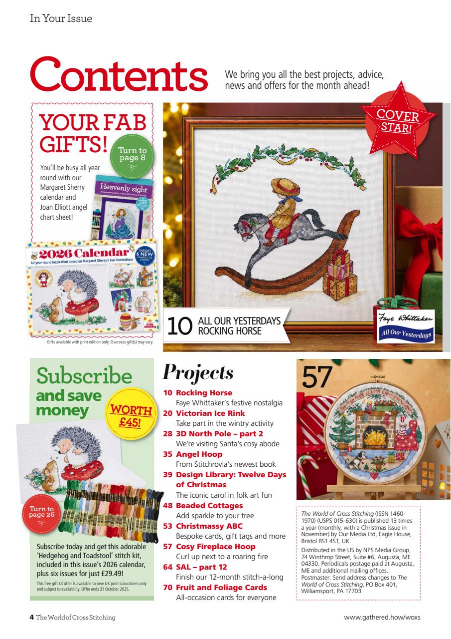 The World of Cross Stitching Preview Pages