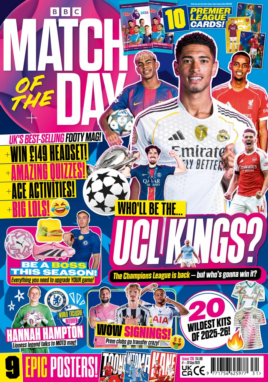 Match of the Day Preview Pages