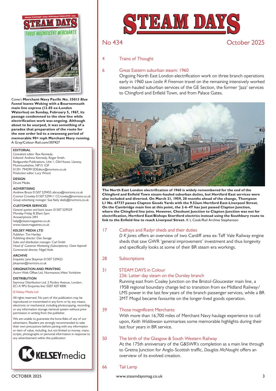 Steam Days Preview Pages