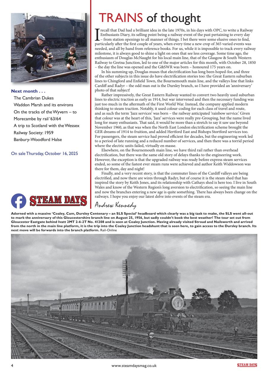 Steam Days Preview Pages