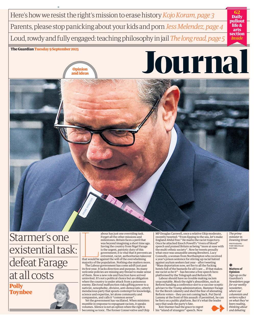 The Guardian Newspaper Preview Pages