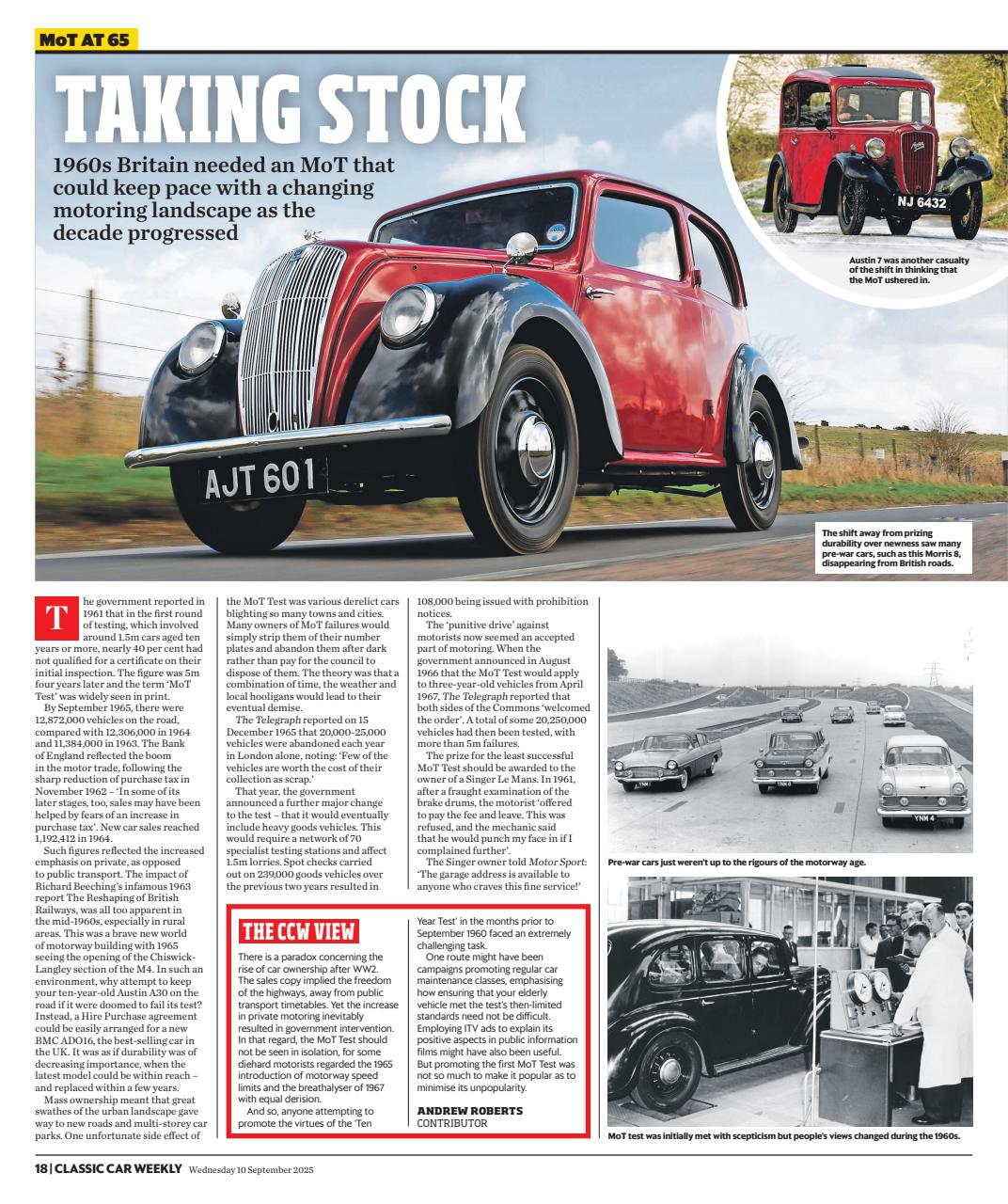 Classic Car Weekly Preview Pages