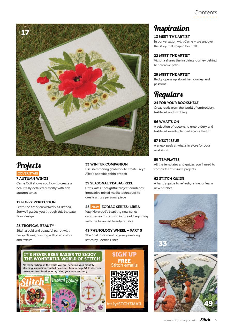 Stitch magazine Preview Pages