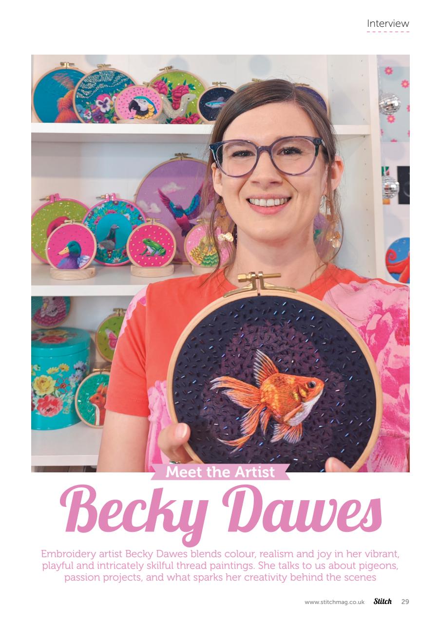 Stitch magazine Preview Pages