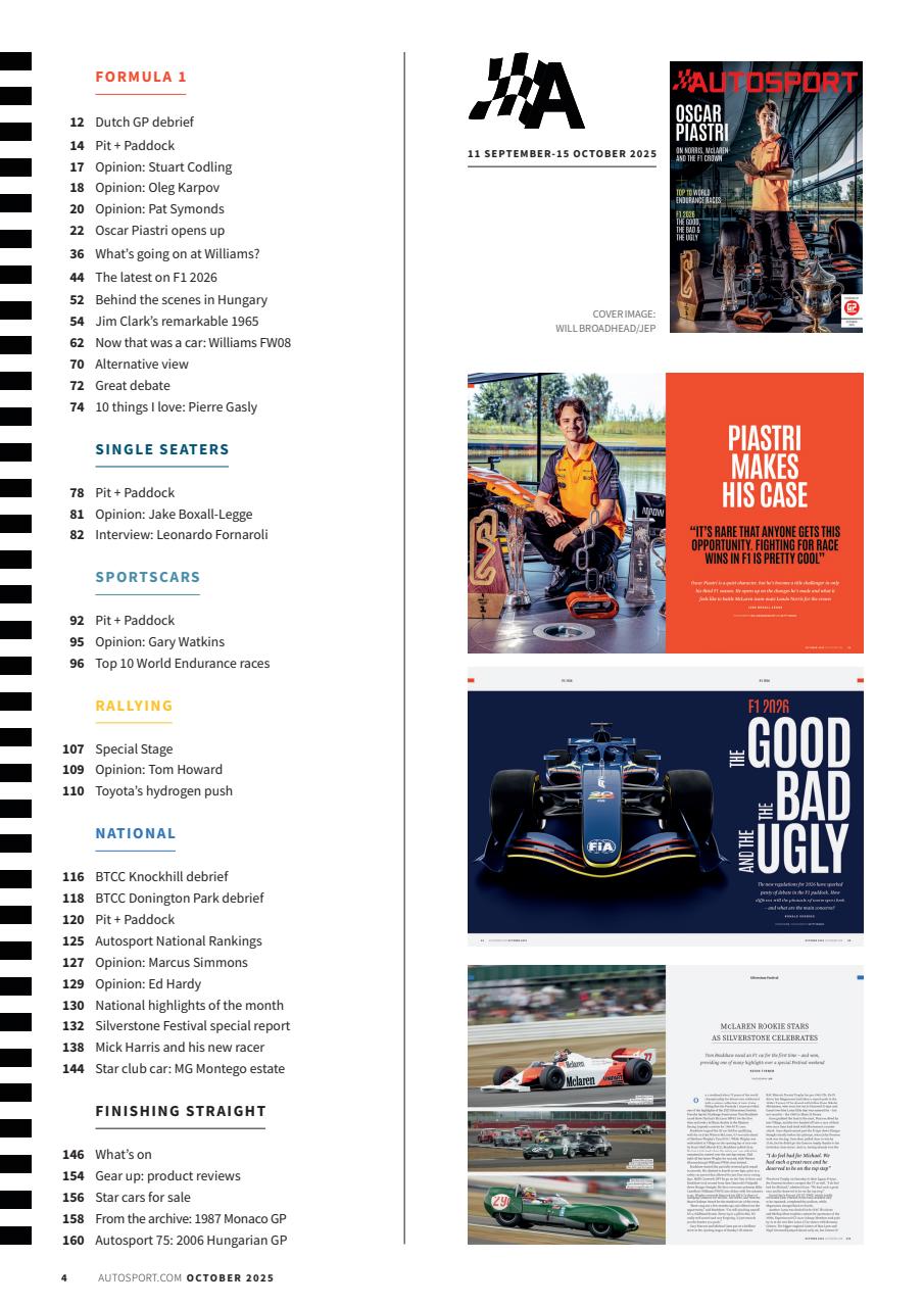 Autosport Preview Pages