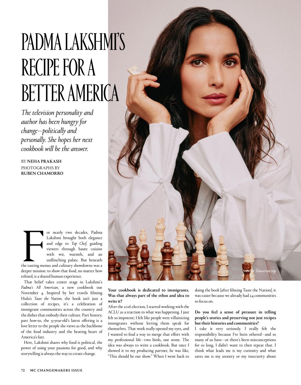 Marie Claire US Preview Pages