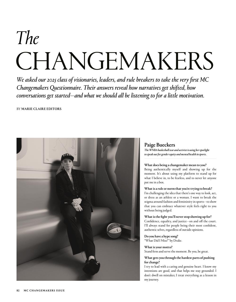 Marie Claire US Preview Pages