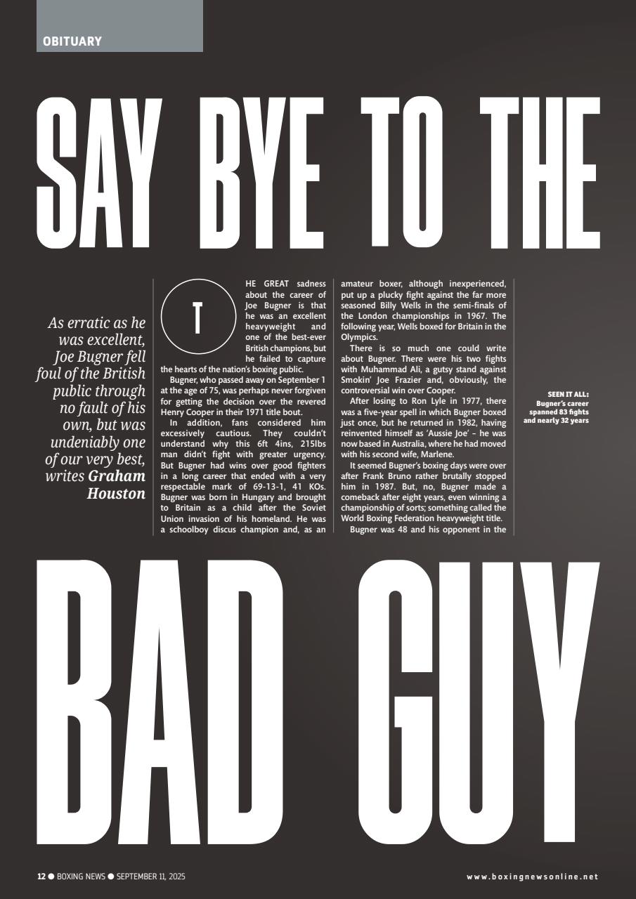 Boxing News Preview Pages