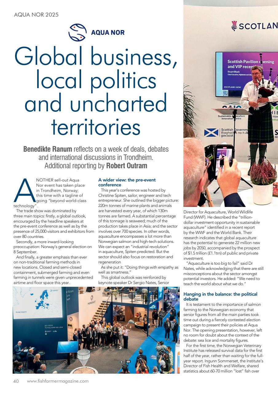 Fish Farmer Magazine Preview Pages