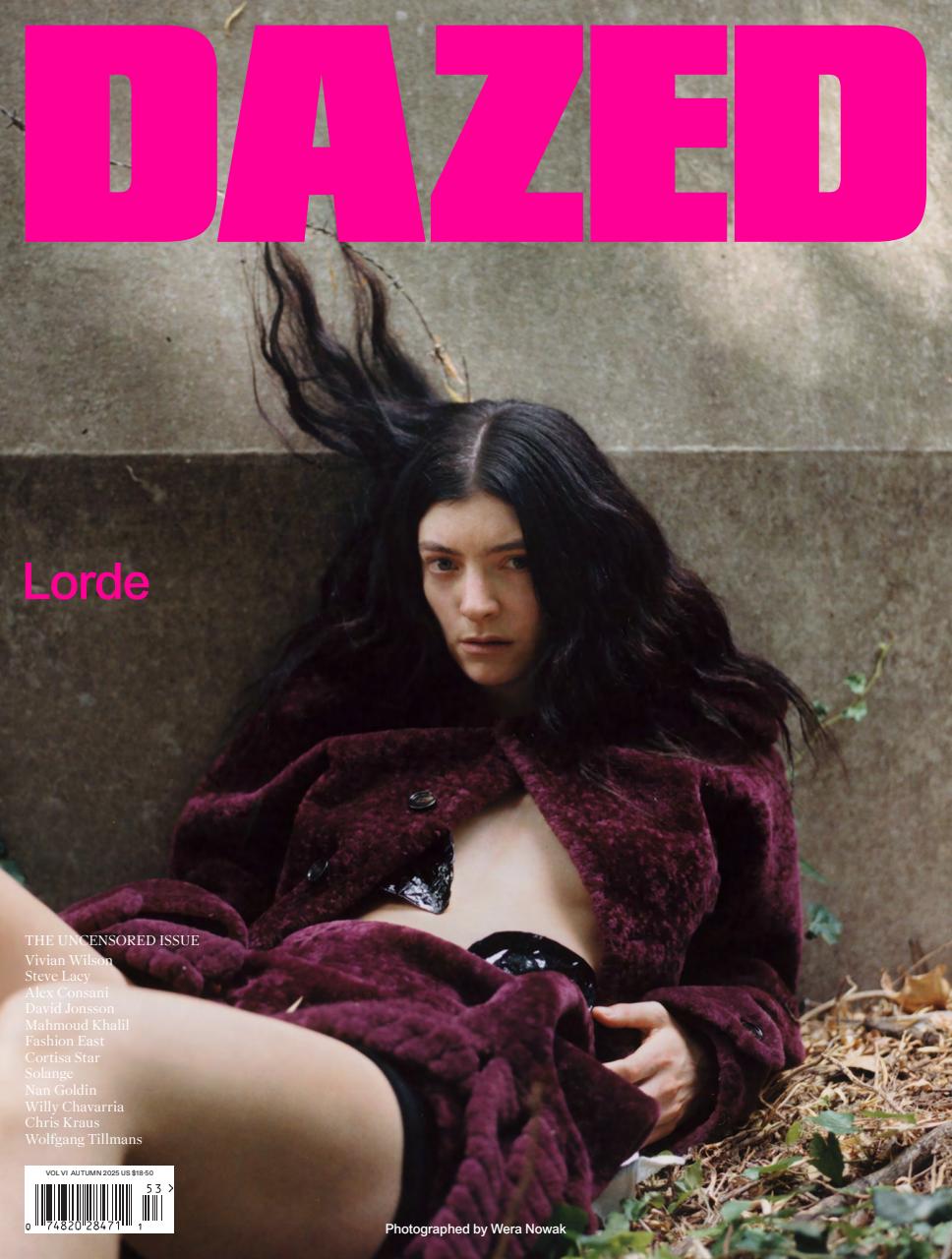 Dazed Magazine Preview Pages