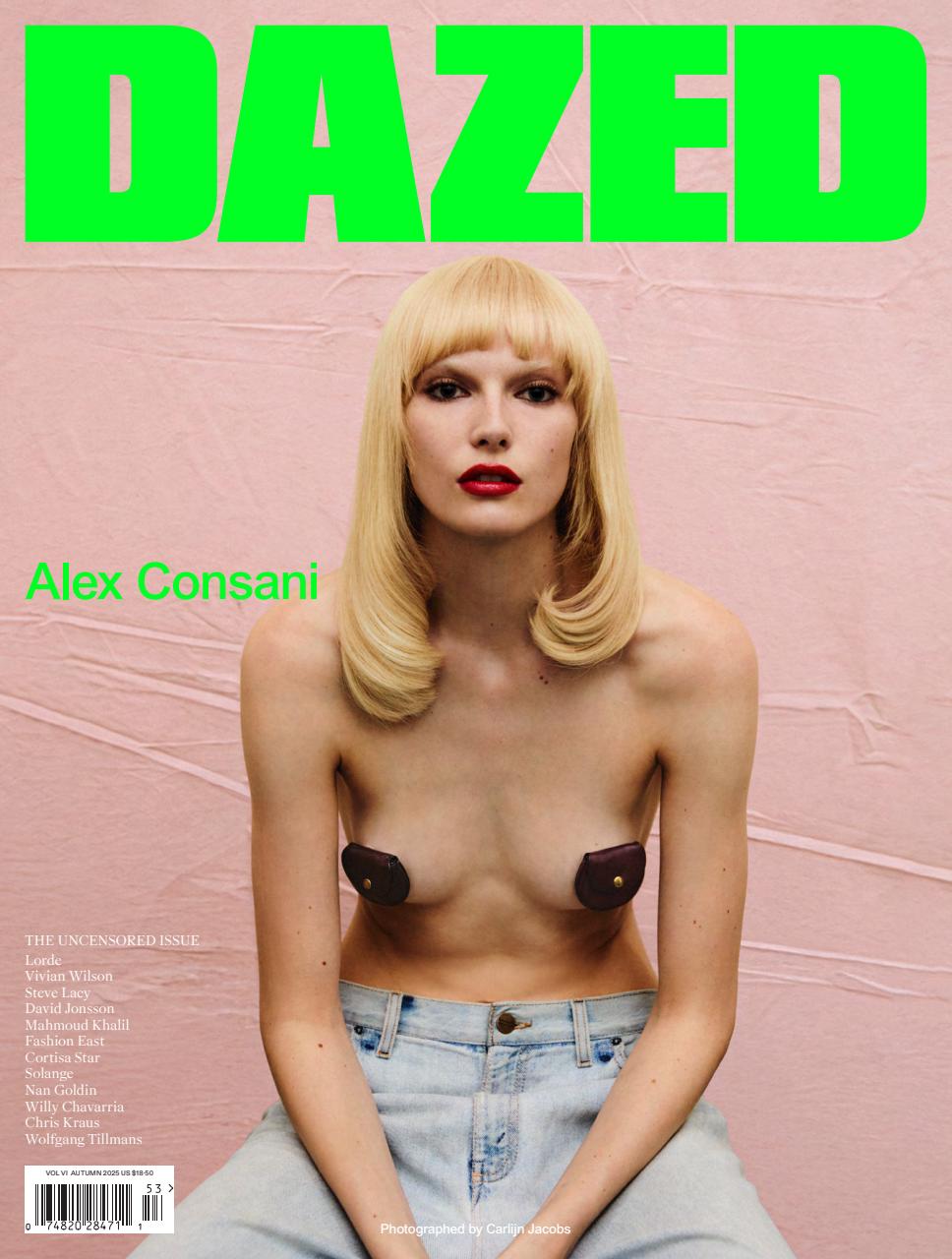 Dazed Magazine Preview Pages