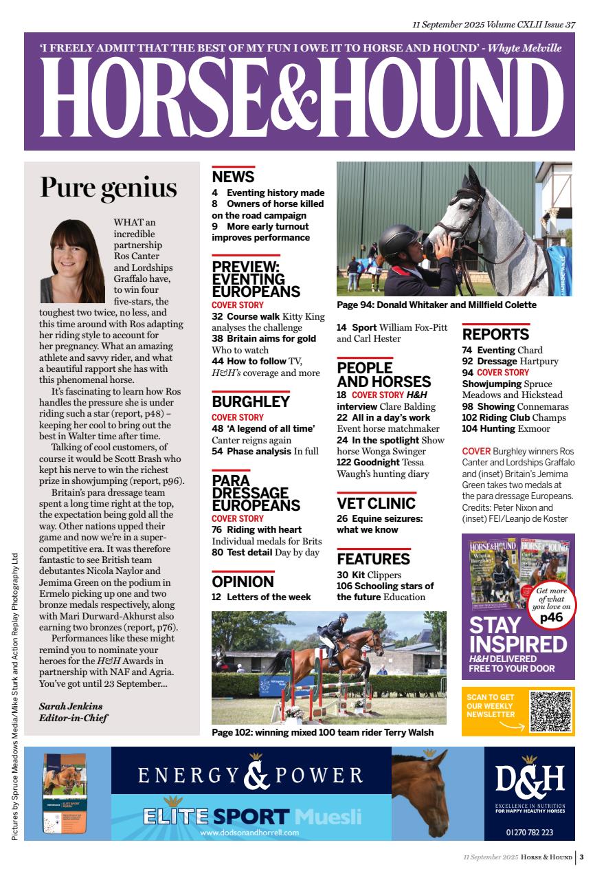 Horse & Hound Preview Pages