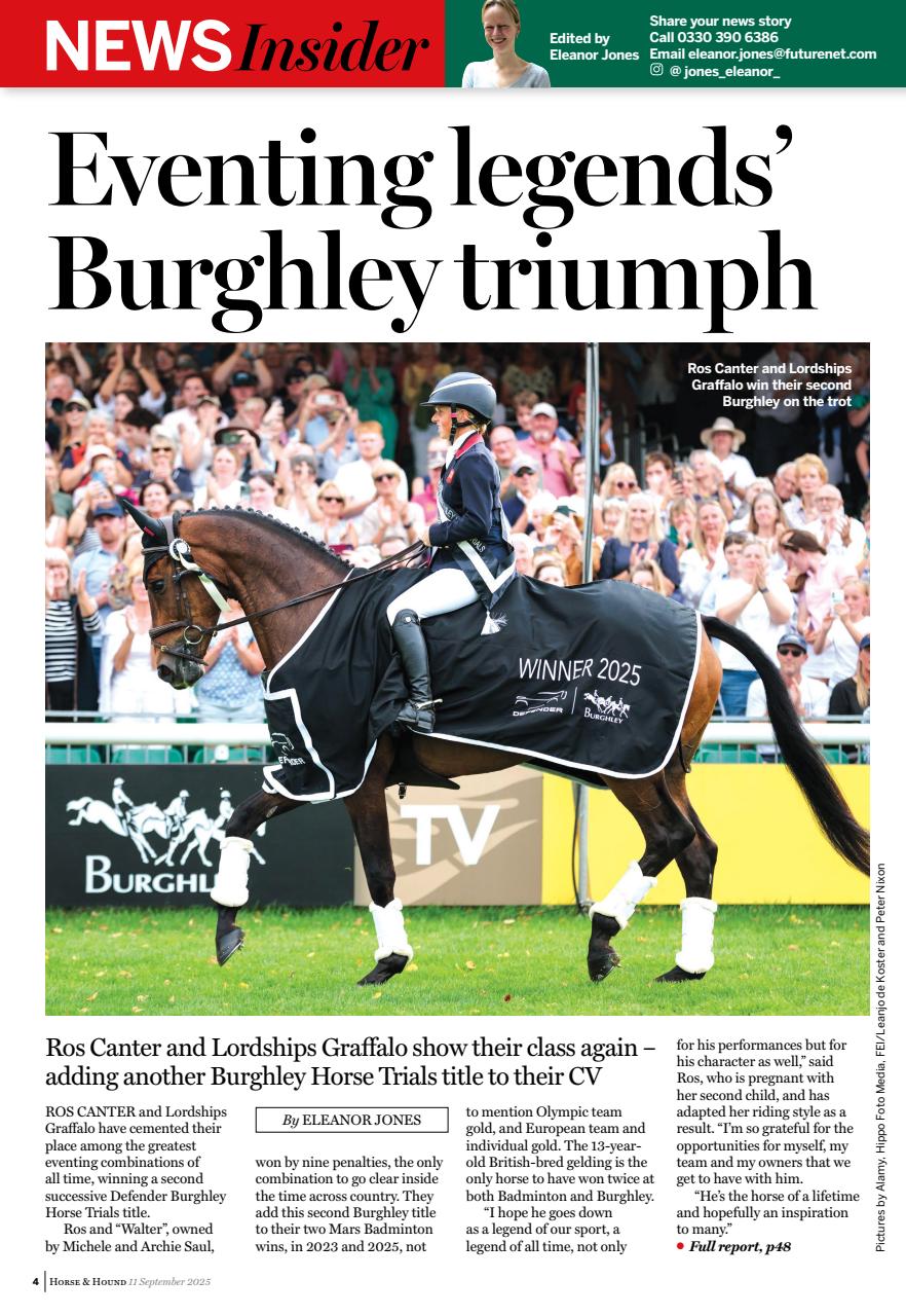 Horse & Hound Preview Pages