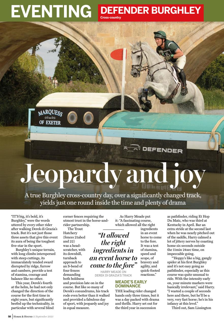 Horse & Hound Preview Pages