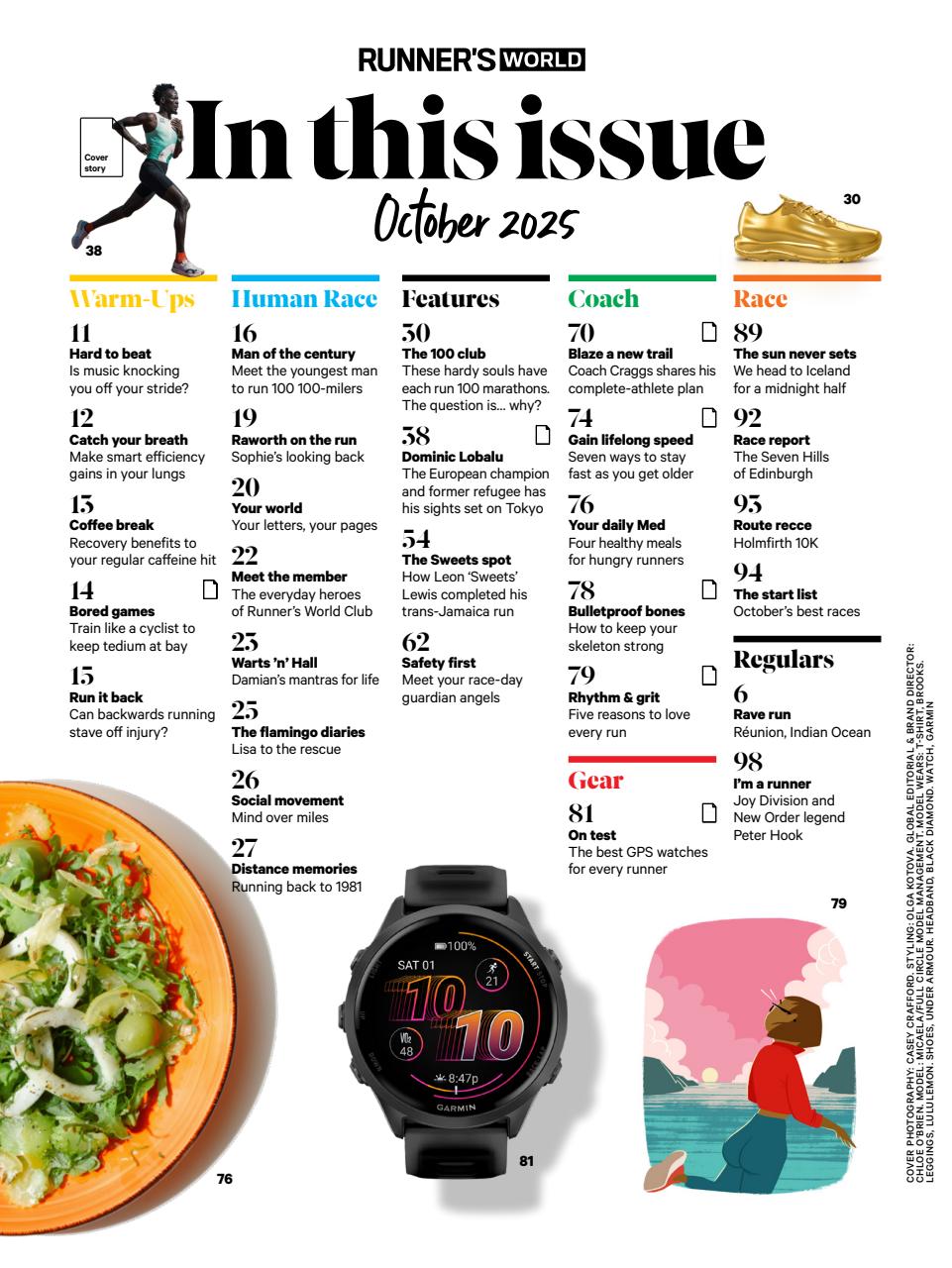 Runner's World Preview Pages