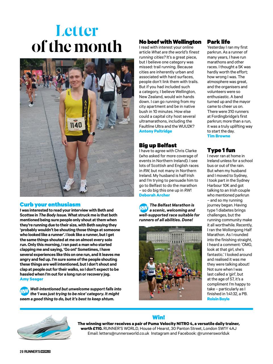 Runner's World Preview Pages