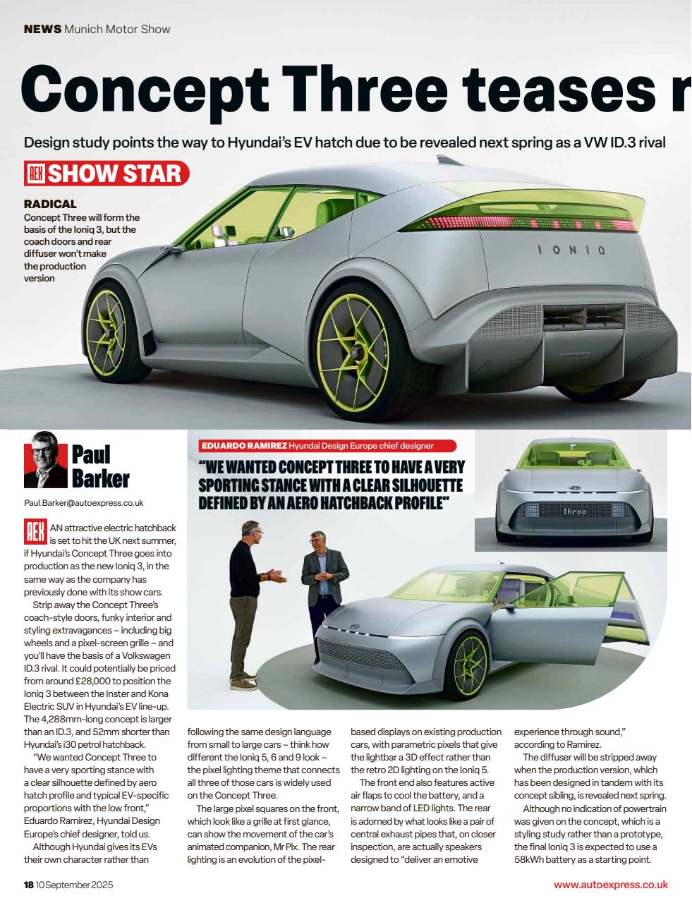 Auto Express Preview Pages