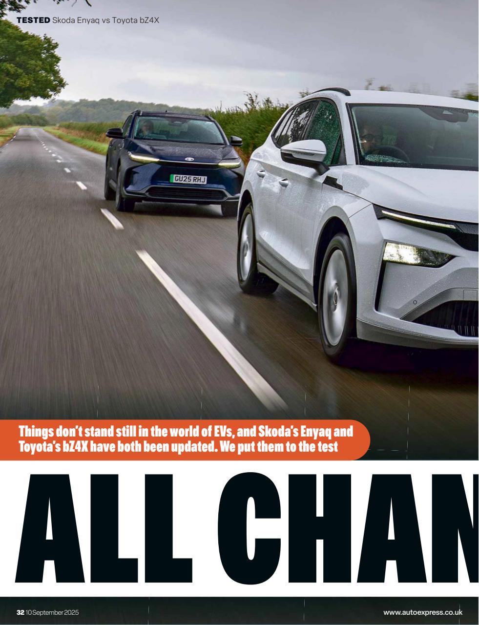 Auto Express Preview Pages